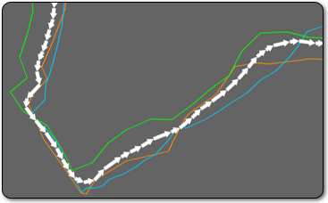 Merged tracks